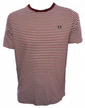 M9223 Sharp Stripe T Shirt by Fred Perry