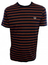 M9222P Fine Stripe T Shirt by Fred Perry