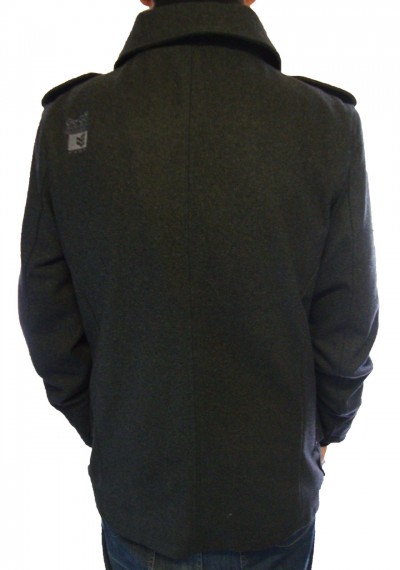 Cadet2 Melton Reefer Jacket garment details