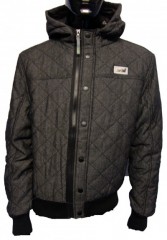 Slang Hooded Quilted Jacket 