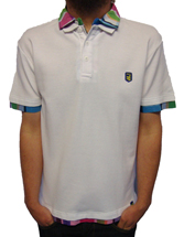Pob S/S Check Collar Polo by 