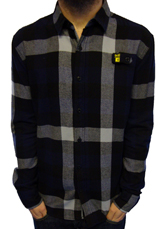 Swainer L/S Cotton Check Shirt by 