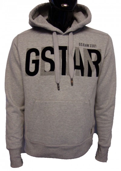 G-Star Raw Monty Flocked Logo Hoody Hoodies, from ApacheOnline :  menswear designer hoodys hoodies
