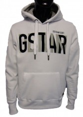 Monty Flocked Logo Hoody by G-Star Raw