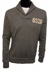 Sterling Shawl Collar Knitwear by G-Star Raw