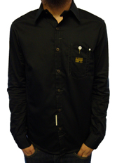 Rail Hunter L/S Cotton Shirt by 