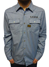 New Midnight Day Long Sleeve Shirt by G-Star Raw