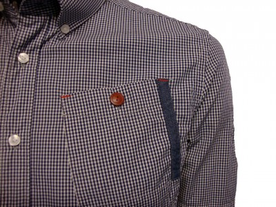CL New BD Gingham Check Shirt CL New BD Gingham Check Shirt garment details