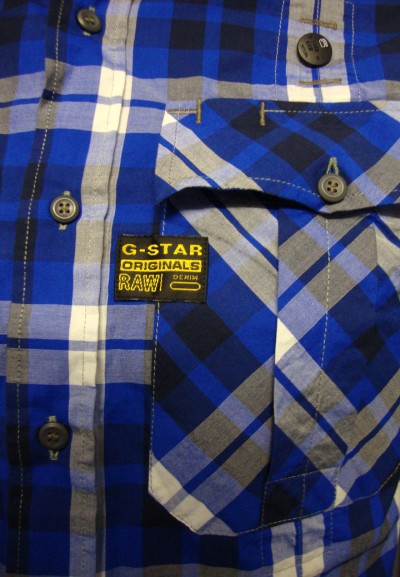 Tunnel Hillstand Check Shirt garment details