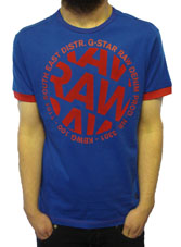 Aiden S/S Flock Logo Tee by 
