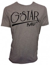 Murray Flocked Logo T Shirt by G-Star Raw