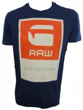 Percell Crew Logo T Shirt by G-Star Raw