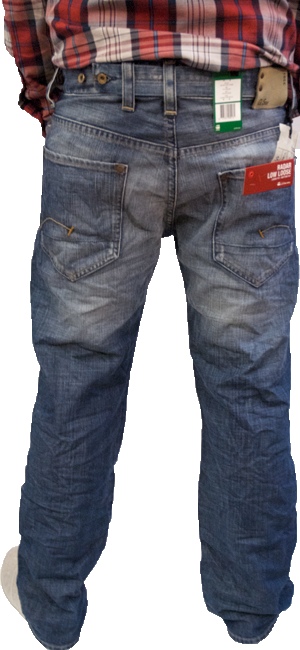 Radar Low Loose Jean Radar Low Loose Jean garment details