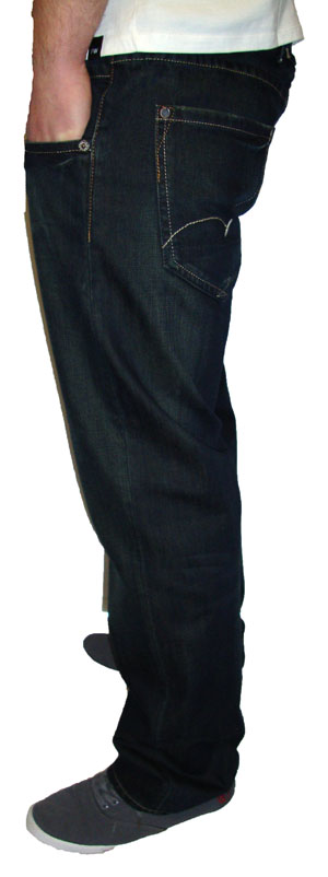Radar Low Loose Jean garment details