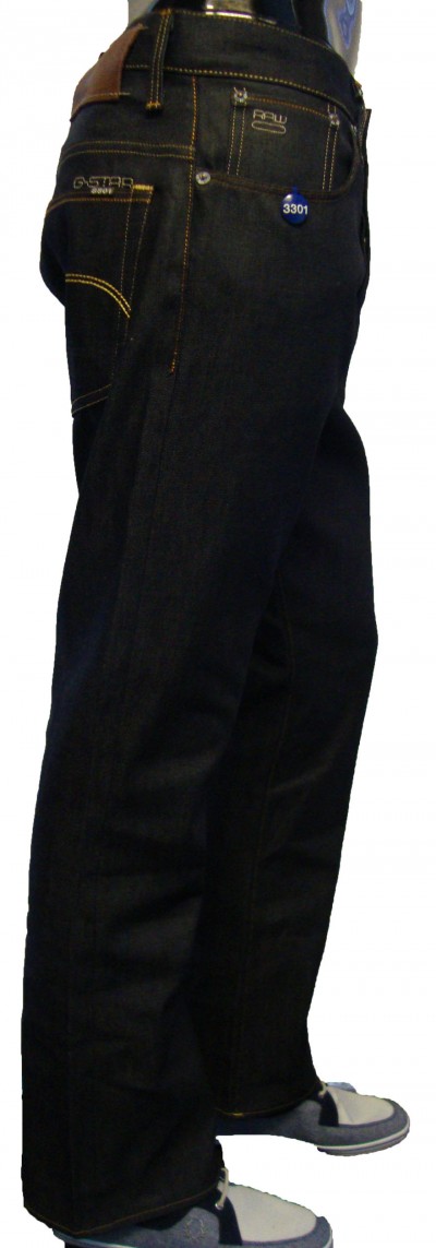 50272 3301 Boot Bootcut Fit Jean garment details