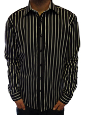 L/S Stripe Shirt by 