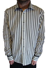 L/S Striped Shirt by 