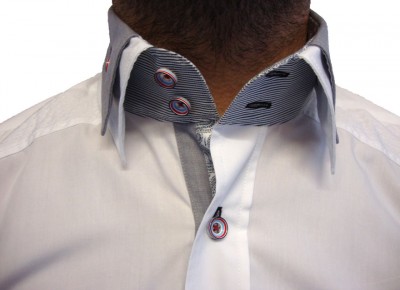 72140 Long Sleeve Double Collar Shirt 72140 Long Sleeve Double Collar Shirt garment details