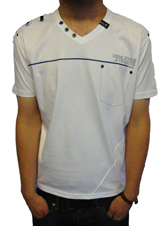 Maer S/S Vee Neck Tee by 