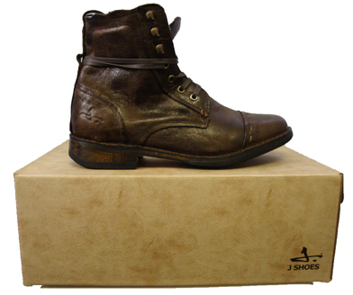 J Shoes Manor Leather Worker Boot Footwear, from ApacheOnline