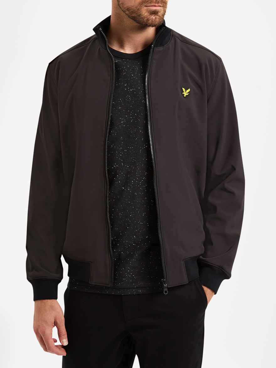 Lyle and Scott ML604VN Funnel Neck Soft Shell Jacket Jackets, from