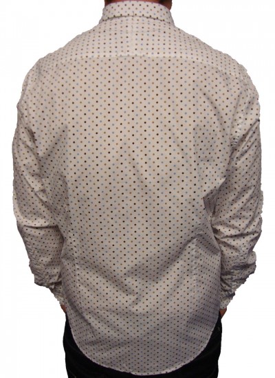 Indie Polka Dot Shirt garment details