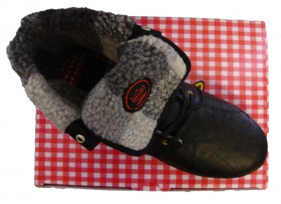 Bap Fur Lined Lace Boot garment details