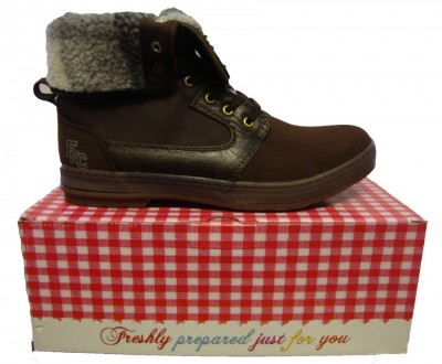 Fish n Chips Bap Fur Lined Lace Boot Footwear, from ApacheOnline :  menswear fish n chips fashion bap fur lined lace boot