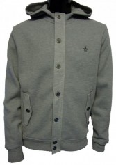 1CFJ0165 Zip Waffle Hoody by Penguin