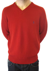 L/S Vee Neck Knit by 
