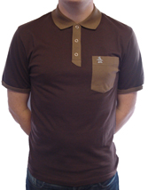 H/S Contrast Collar Polo by 