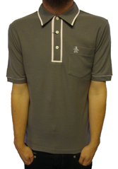 Earl S/S Retro Pique Polo by 