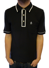 Earl S/S Retro Pique Polo by 