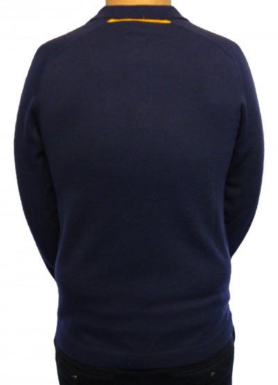1DFG0123 Long Sleeve Knitted Polo Shirt 1DFG0123 Long Sleeve Knitted Polo Shirt garment details