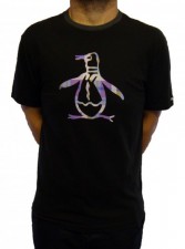 1DFK0073 Check Logo T Shirt by Penguin
