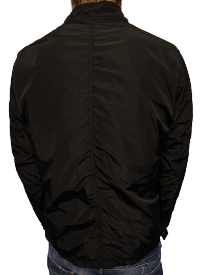 Funnel Neck Nylon Jacket garment details