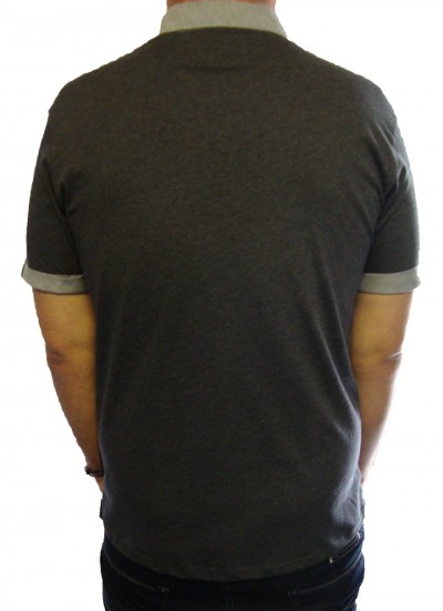 722433 Oxford Collar Jersey Polo Shirt garment details