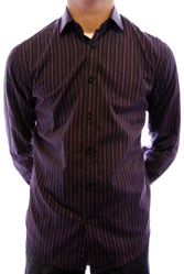 L/S Multi Stripe Shirt by 