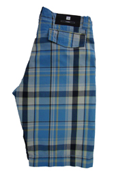 481804 Cotton Check Short by 