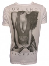 Jackpot Girl Photo Print T Shirt