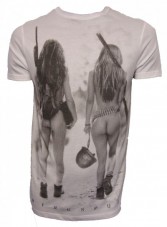 Double Barrel Girl Logo T Shirt