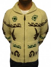 PL Can Zip Jacquard Knitwear