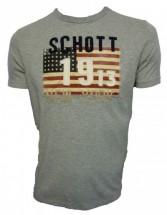 TS Center 2 Applique Logo T Shirt by Schott