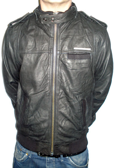 Supersoft Club Leather Jacket Supersoft Club Leather Jacket garment details