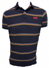 Heritage Super Triple Stripe Polo Shirt by Superdry