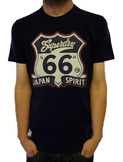 Superdry Arizona Entry S/S Logo Tee T-Shirts, from ApacheOnline