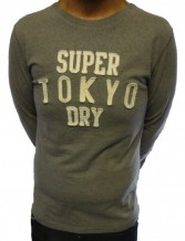Vintage Long Sleeve Jersey T Shirt by Superdry