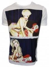 M11 Sinner Crew Photo Print T Shirt