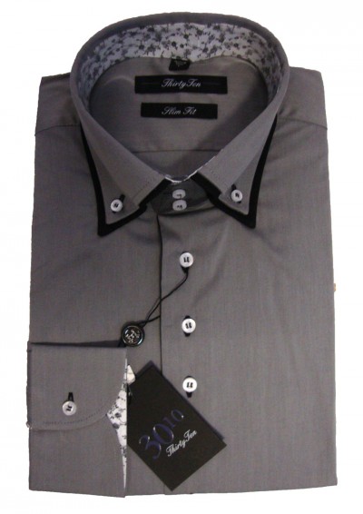 Palermo Double Collar Shirt garment details