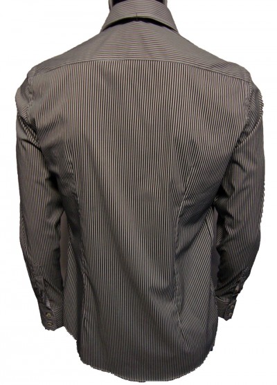 Venice Stripe Double Collar Shirt Venice Stripe Double Collar Shirt garment details